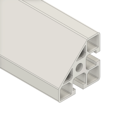 MODULAR SOLUTIONS EXTRUDED PROFILE<br>45MM X 45MM MITER CORNER, CUT TO THE LENGTH OF 1000 MM